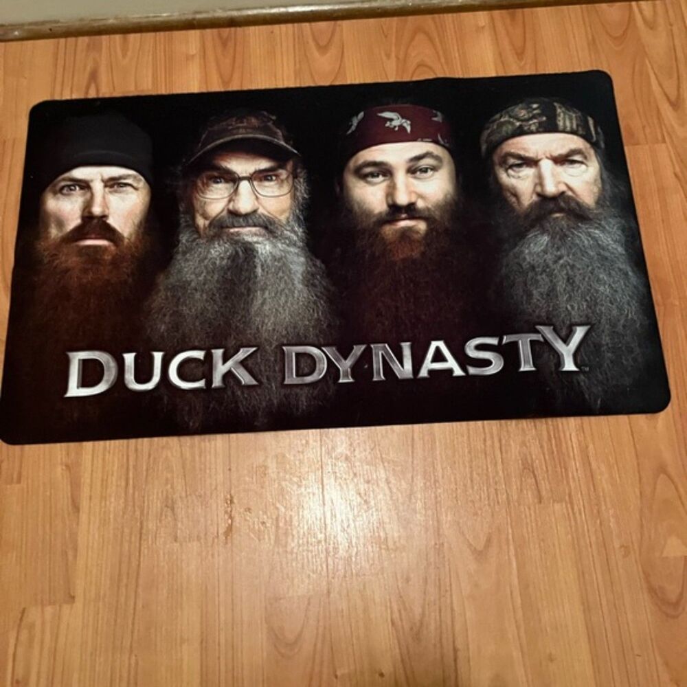 Duck Dynasty All Purpose Mat Beards Welcome Porch Mat 18"X30" Welcome Mat